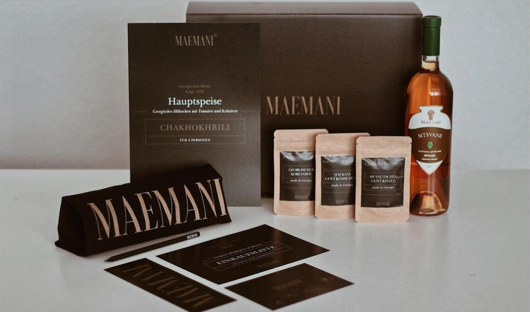 verschiedene Produkte der MAEMANI-Kochbox