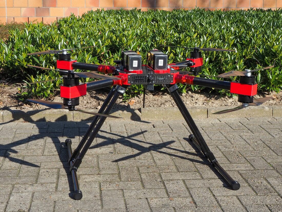 Eine Drohne von AcquahMeyer Drone Tech