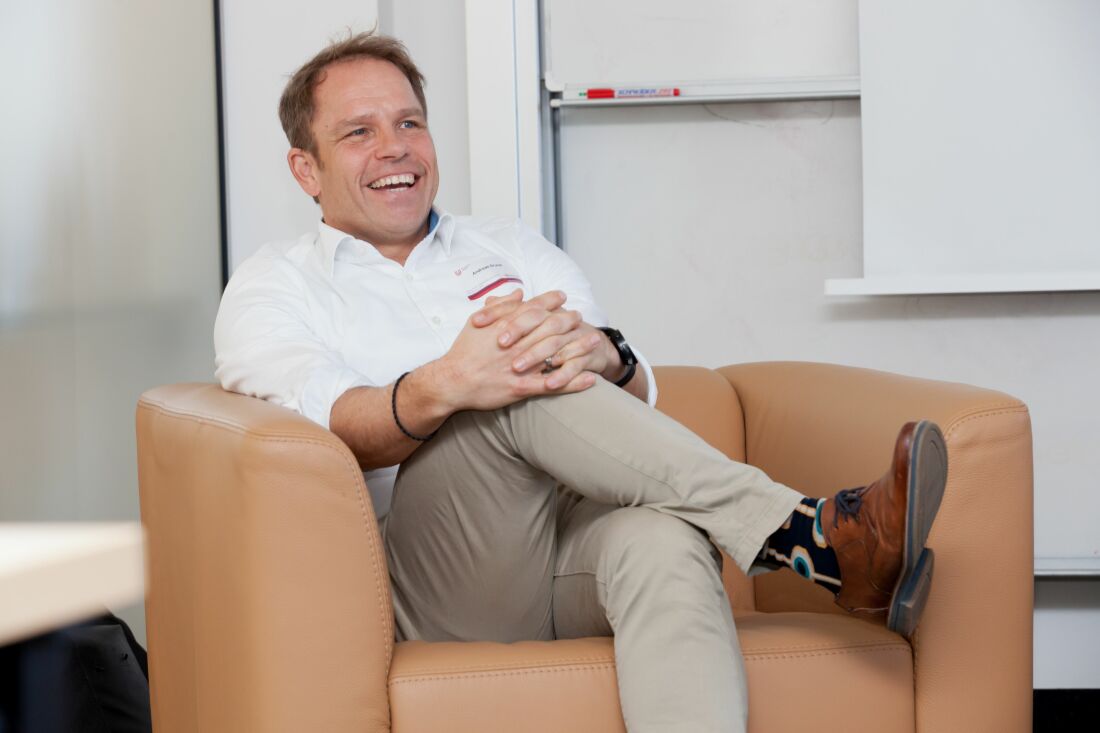 Andreas Grund im Gespräch Andreas Grund im Gespräch