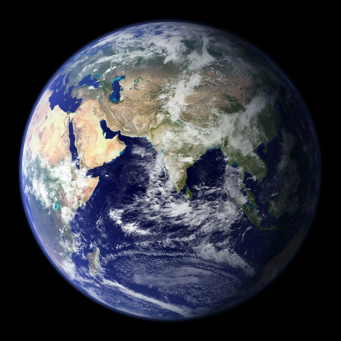 Erde aus dem Weltall