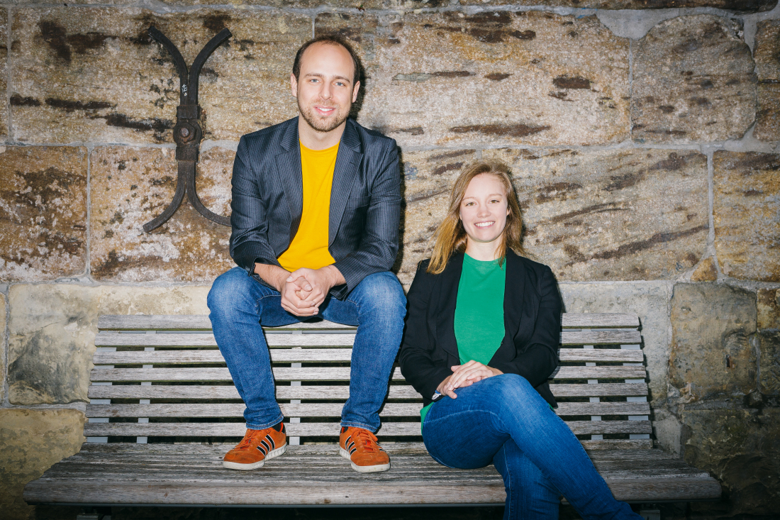 Louise Lindblad und Marco Witzmann von Valispace