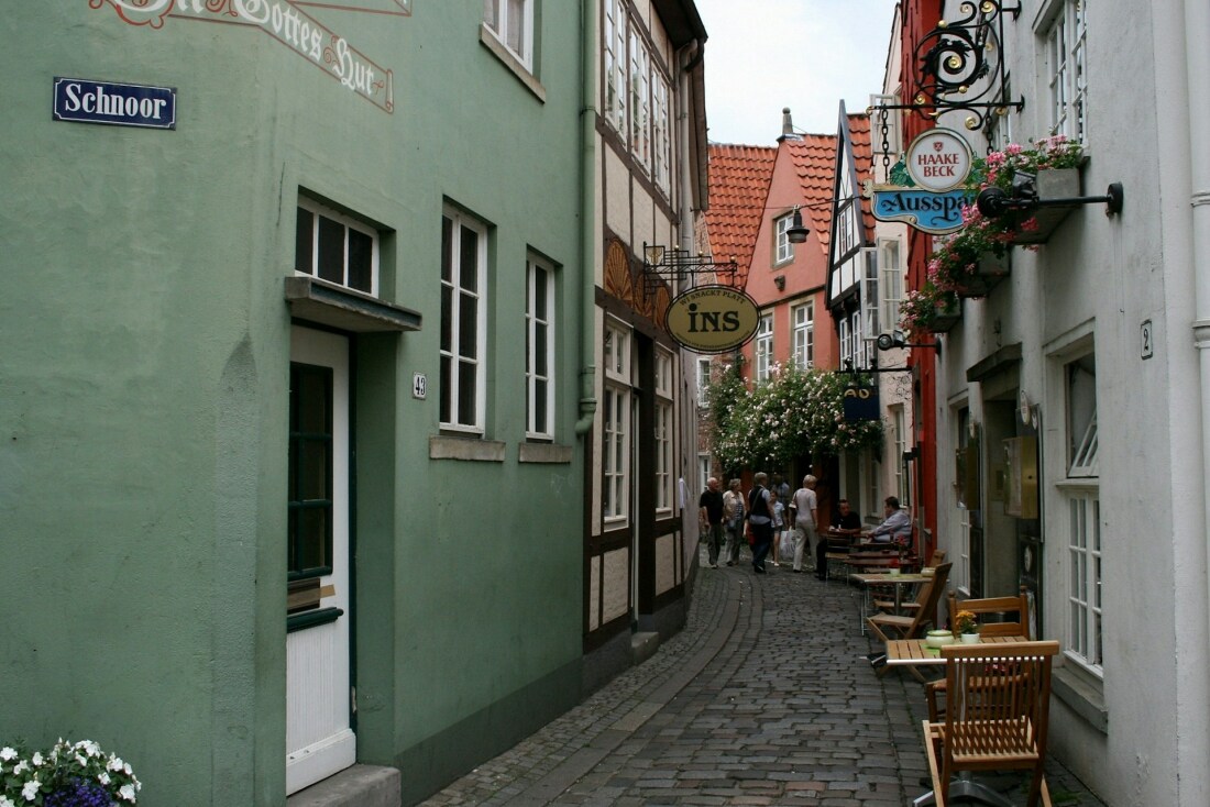 Das Schnoor in Bremen